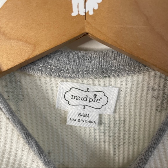 NWOT Mudpie One Piece Wilderness Print Waffle Knit Romper 6-9M - Picture 3 of 3